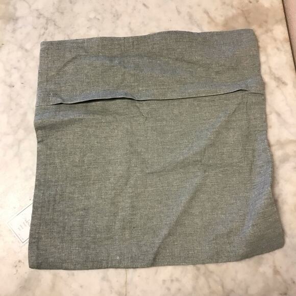 Design Inspiration Gabriela Embroidered Cotton Throw Pillow Cover 18”x18” NEW - Picture 8 of 14